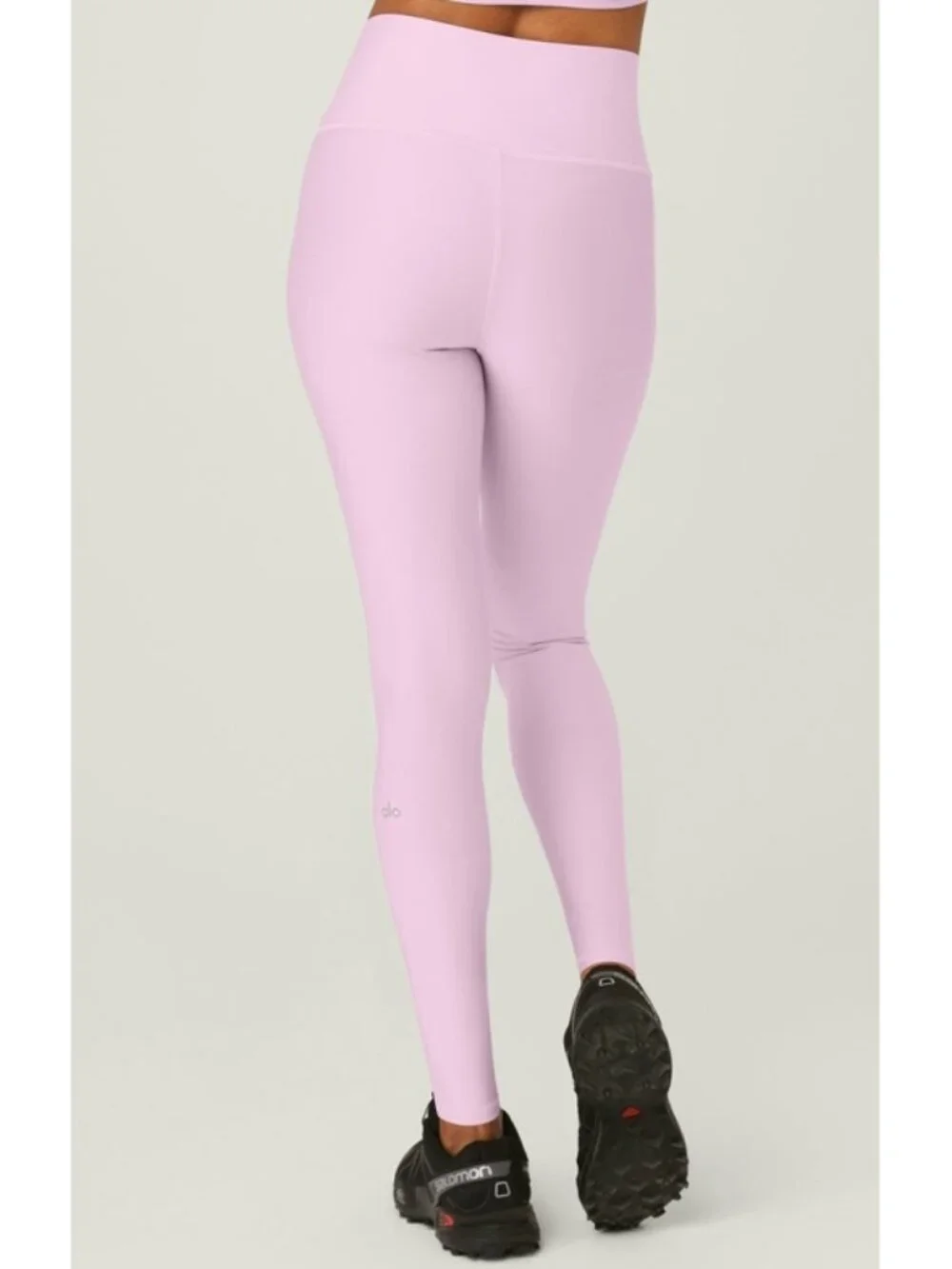 Alo High-Waist Airlift Legging Sugarplum Pink Hi-Rise Waisted Skinny Tights Pant